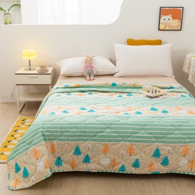 夏季活动礼品水洗棉夏凉被空调被开业促销夏被礼盒装薄被子芯批发