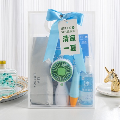 夏日防暑降温包套装礼品公司送员工夏季清凉礼盒实用教师节伴手礼