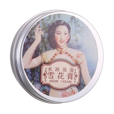 经典夜来香水润滋养雪花膏80g女人补水保湿面霜乳液护肤品国货