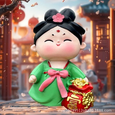 新款文创冰箱贴磁吸女生节日礼物国潮古风唐风家居装饰品原创古风