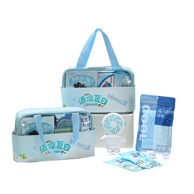 清凉伴手礼夏季防暑降温套装公司员工福利礼品高温慰问实用大礼包