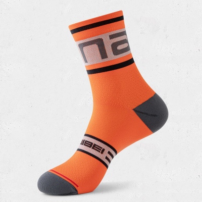 速耐倍专业骑行袜中长筒男士春秋户外公路车运动压缩袜舒压秋冬款