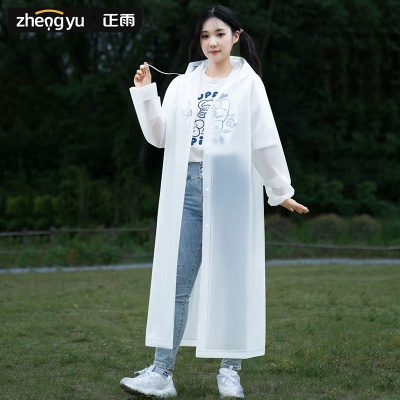 一次性雨衣长全身透明加厚防暴雨便携女成人防水骑行户外学生男