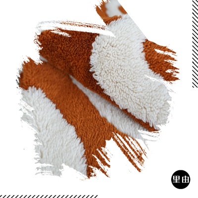 现货打样家居用品家纺双色阳离子提花舒棉绒抱枕布床品毯子地毯布