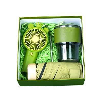 夏日清凉礼包商务礼品套装 开学军训实用防暑降温送清凉盒伴手礼