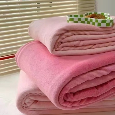 四季双面法兰绒铺盖两用休闲毛毯高级a类牛奶绒床单多功能空调被