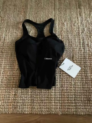 Metwo凹领工字背心带乳胶背带超薄透气舒适露背工字背心内搭上衣