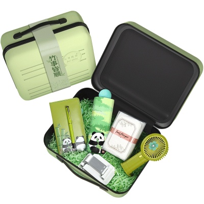 公司周年庆商务礼品套装定制国潮熊猫款活动开业伴手礼送客户员工