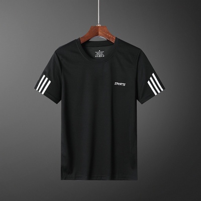 男士透气运动速干衣套装夏季新款短袖男式跑步情侣运动服五分短裤