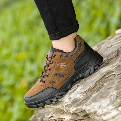 男士登山鞋运动鞋休闲舒适旅游登山户外跑步徒步工装学生外贸跨境