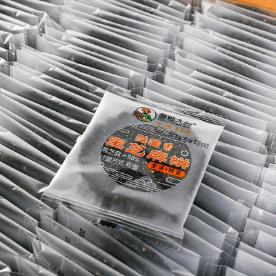 善粮大叔蜂蜜黑芝麻饼超市散装称重零食独立包装一箱十斤批发包邮