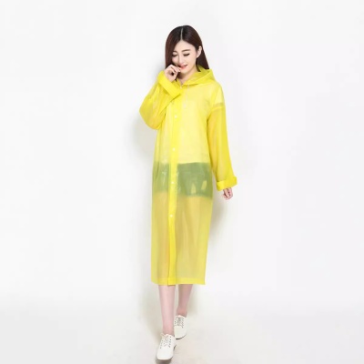 男女款EVA非一次性透明成人雨衣户外骑行电动车雨披斗篷厂家批发