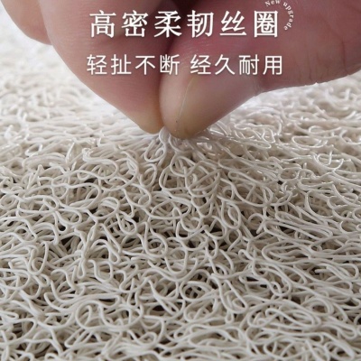 地垫入户门耐脏半圆玄关丝圈进门地垫家用入户除尘脚垫一件代发