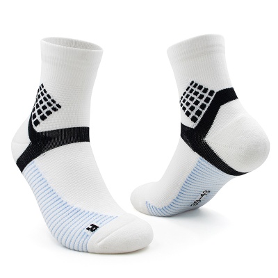 重德运动户外骑行篮球袜耐磨加厚速干中筒减震防滑包裹性毛巾袜子