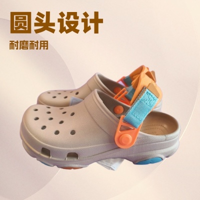 cross明星同款经典特林洞洞鞋男户外沙滩鞋包头轻便防滑情侣凉拖