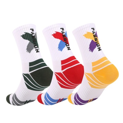 nba篮球袜潮流户外运动男中筒棉袜高筒袜子logo男士球队精英袜子