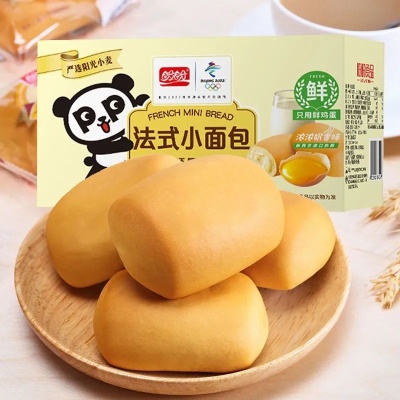 盼盼法式小面包整箱装奶香味营养早餐点心速食充饥面包网红小零食