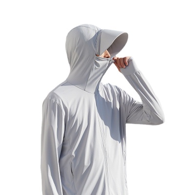 upf50+户外冰丝防晒衣男女夏季防紫外线轻薄款透气钓鱼外套防晒服