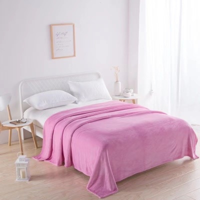 四季双面法兰绒铺盖两用休闲毛毯高级a类牛奶绒床单多功能空调被