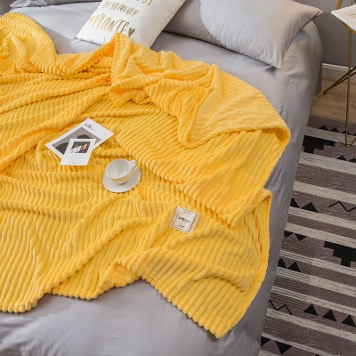 直销爆款牛奶绒毛毯法莱绒午休闲毯幼儿园宿舍午睡双面绒盖毯代发