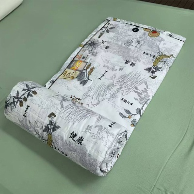 人参夏凉被批发水洗棉空调被学生夏被舒适夏季薄被子床上用品批发