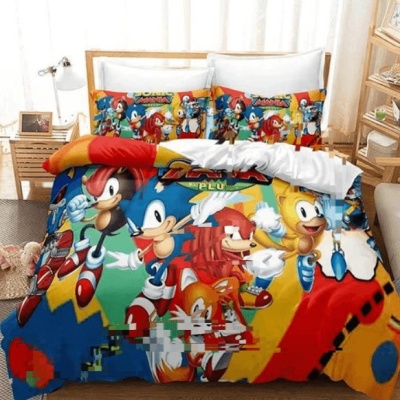 跨境3d数码印花三件套亚马逊wish速卖通磨毛床上用品空白内底