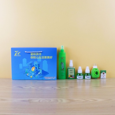 78保险礼盒夏季夏日清凉一夏防晒遮阳防暑套装伴手礼礼品包装专版