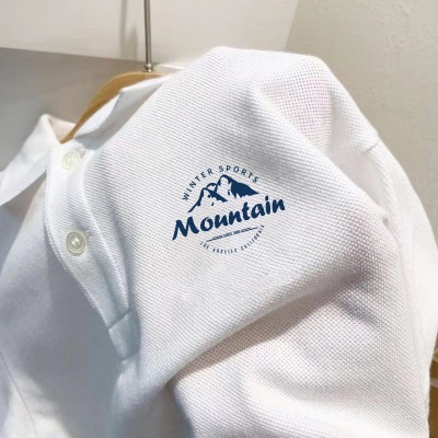 短袖t恤男装夏保罗翻领polo衫商务中国潮牌夏季珠地棉黑色上衣服