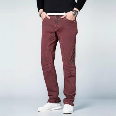2025年新款跨境外贸高端男装直筒休闲裤源头工厂支持定制潮牌