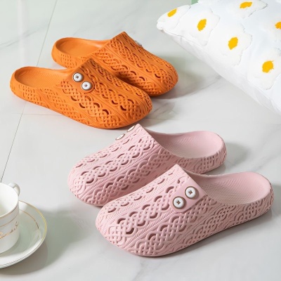 2025新款洞洞鞋包头女鞋夏防滑舒适居家外穿浴室软底宿舍休闲拖鞋