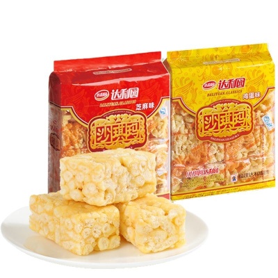 【达利园沙琪玛160g】传统糕点零食休闲小吃点心批发