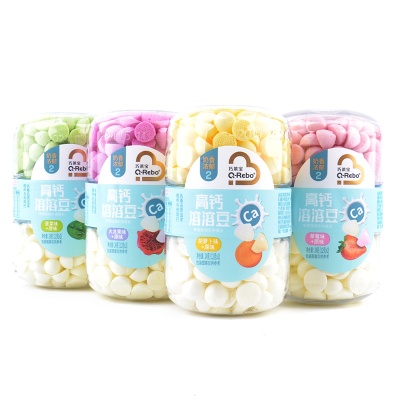 巧莱宝溶豆24克 双拼高钙溶溶豆多口味溶豆豆酸奶味+水果味小零食