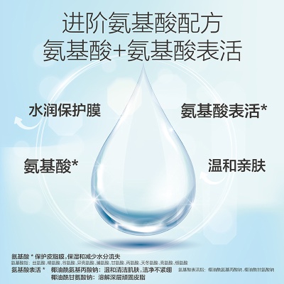 氨基酸洗面奶定制温和收缩毛孔清洁洁面慕斯洗卸合一护肤品贴牌