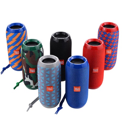 TG117蓝牙音箱户外无线便携式防水溅 插卡低音炮音响礼品新款外贸