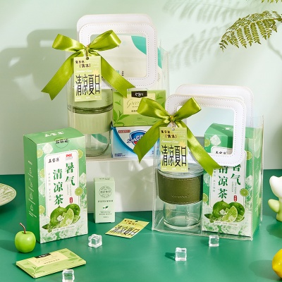 夏日员工福利清凉礼袋套装防暑降温大礼包公司团购实用礼物送客户