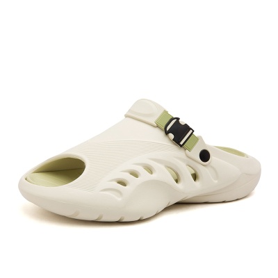 男鞋2025夏季运动拖鞋防滑减震洞洞鞋户外休闲度假软底轻便凉拖鞋