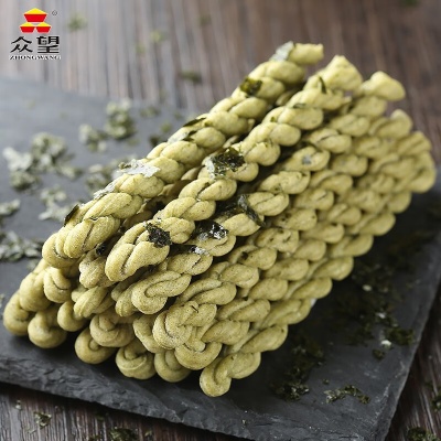 【众望 海苔咸味小麻花312g】速食零食休闲食品爆款麻花