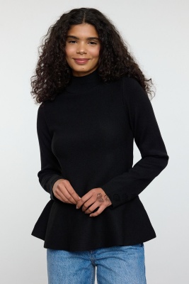 2025新品欧美女装外贸裙摆外套时尚百搭跨境秋冬爆款亚马逊毛衣女