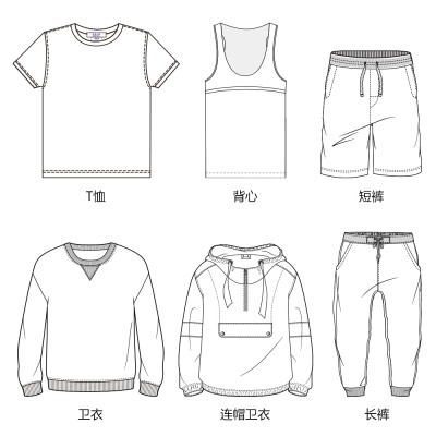 跨境重磅秋冬男士圆领卫衣定制3D数码印花全涤面料上衣男装刺绣